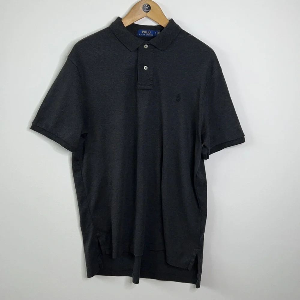 POLO Men’s Classic Soft Cotton Polo Shirt Sz Large - Picture 1 of 8
